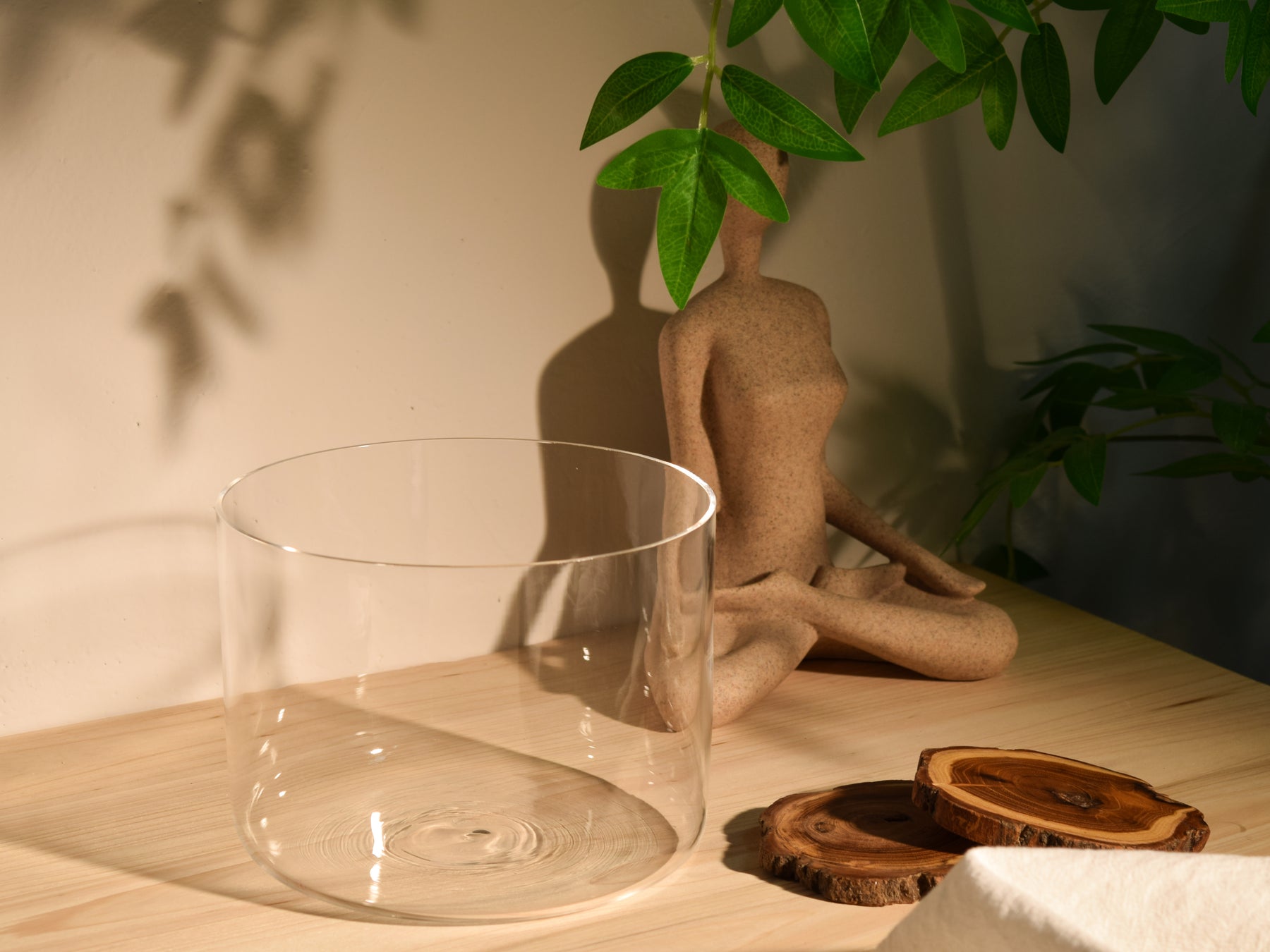 Prism Series D#4 6.5" Fused Quartz Crystal Singing Bowl