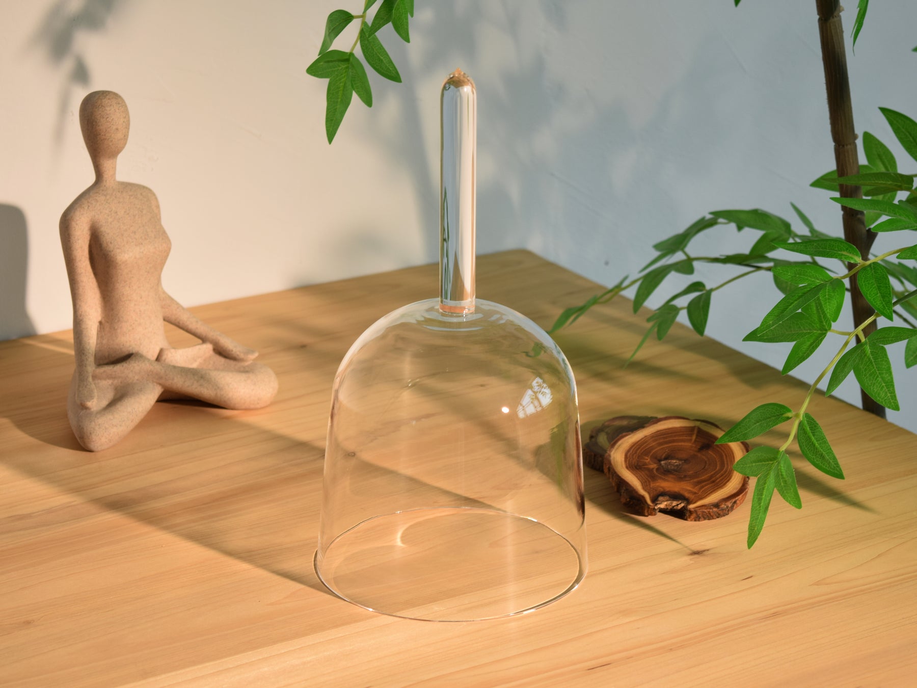 6.5" G4 Crystal Handle Bowl Throat