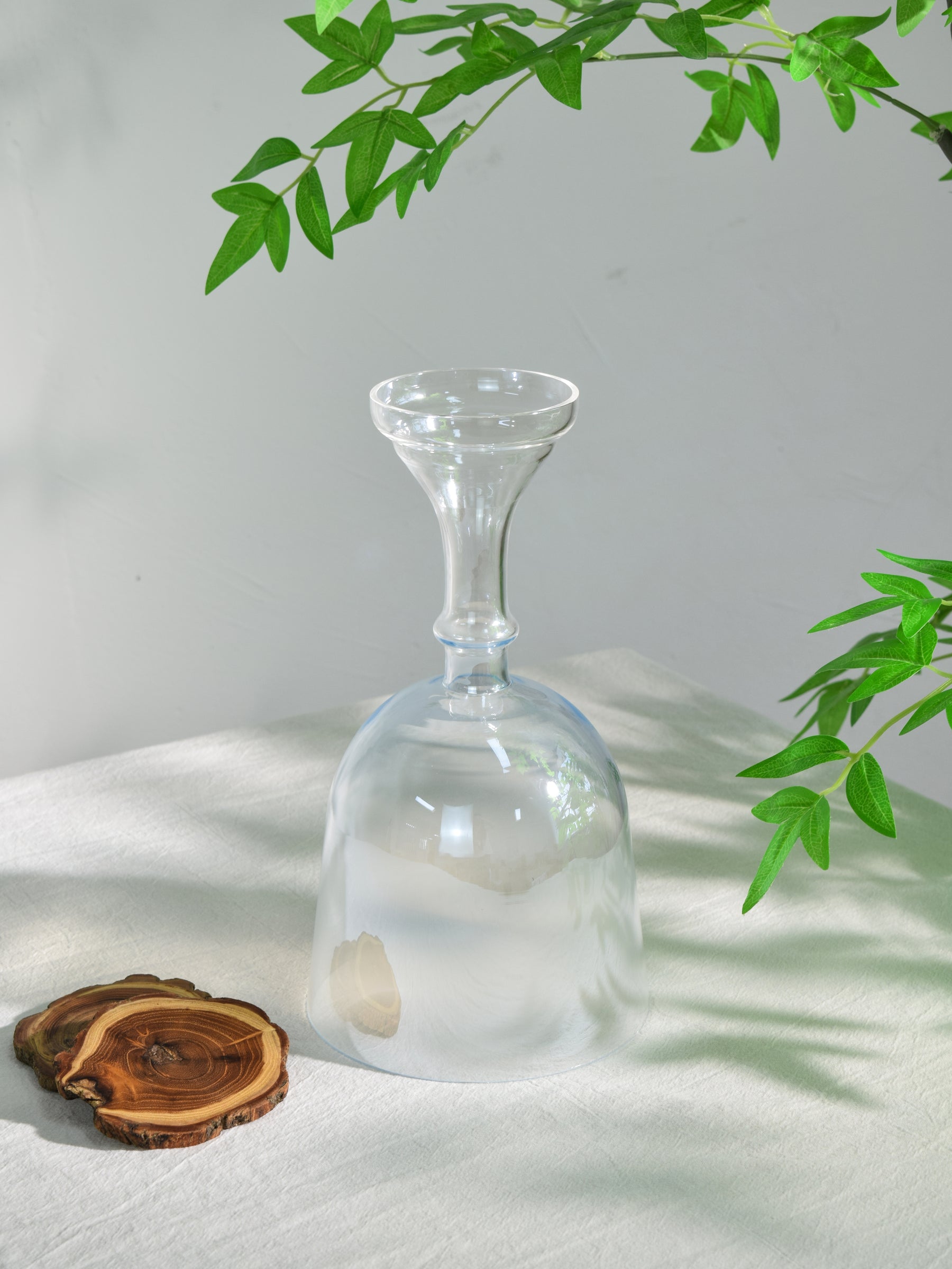 6.5" G4 Crystal Chalice Throat Chakra Practitioners Singing Bowl