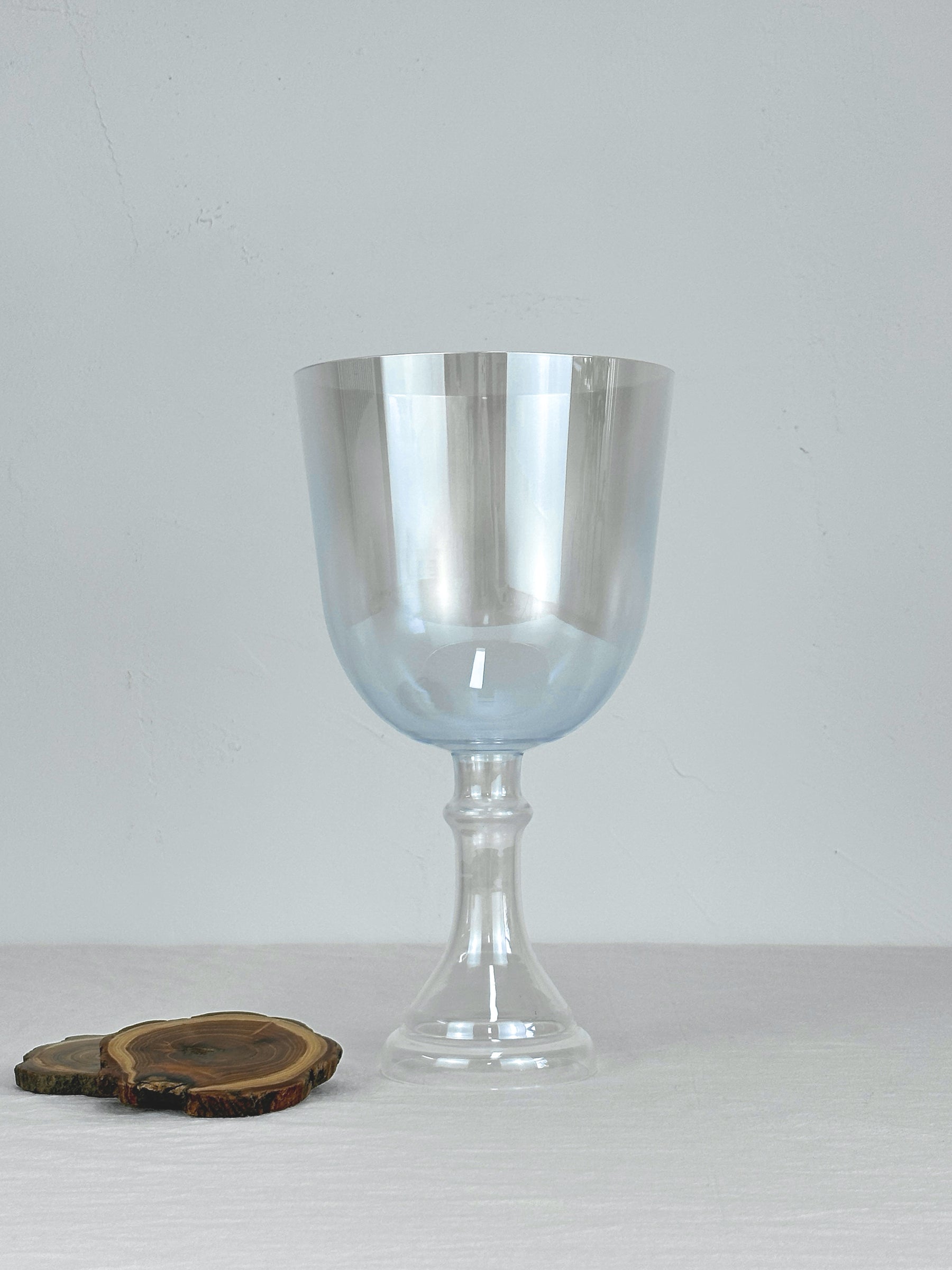 6.5" G4 Crystal Chalice Throat Chakra Practitioners Singing Bowl