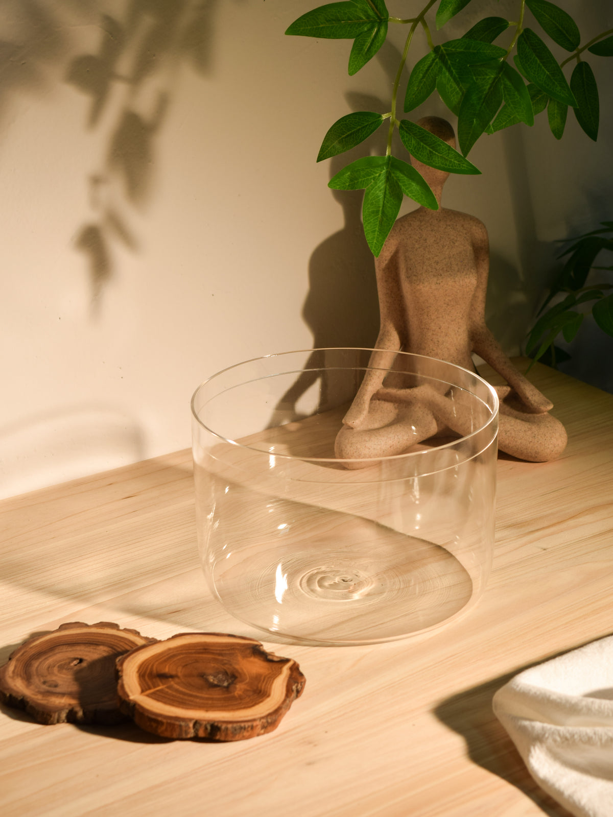 Prism Series C#4 6.75" Fused Quartz Crystal Singing Bowl