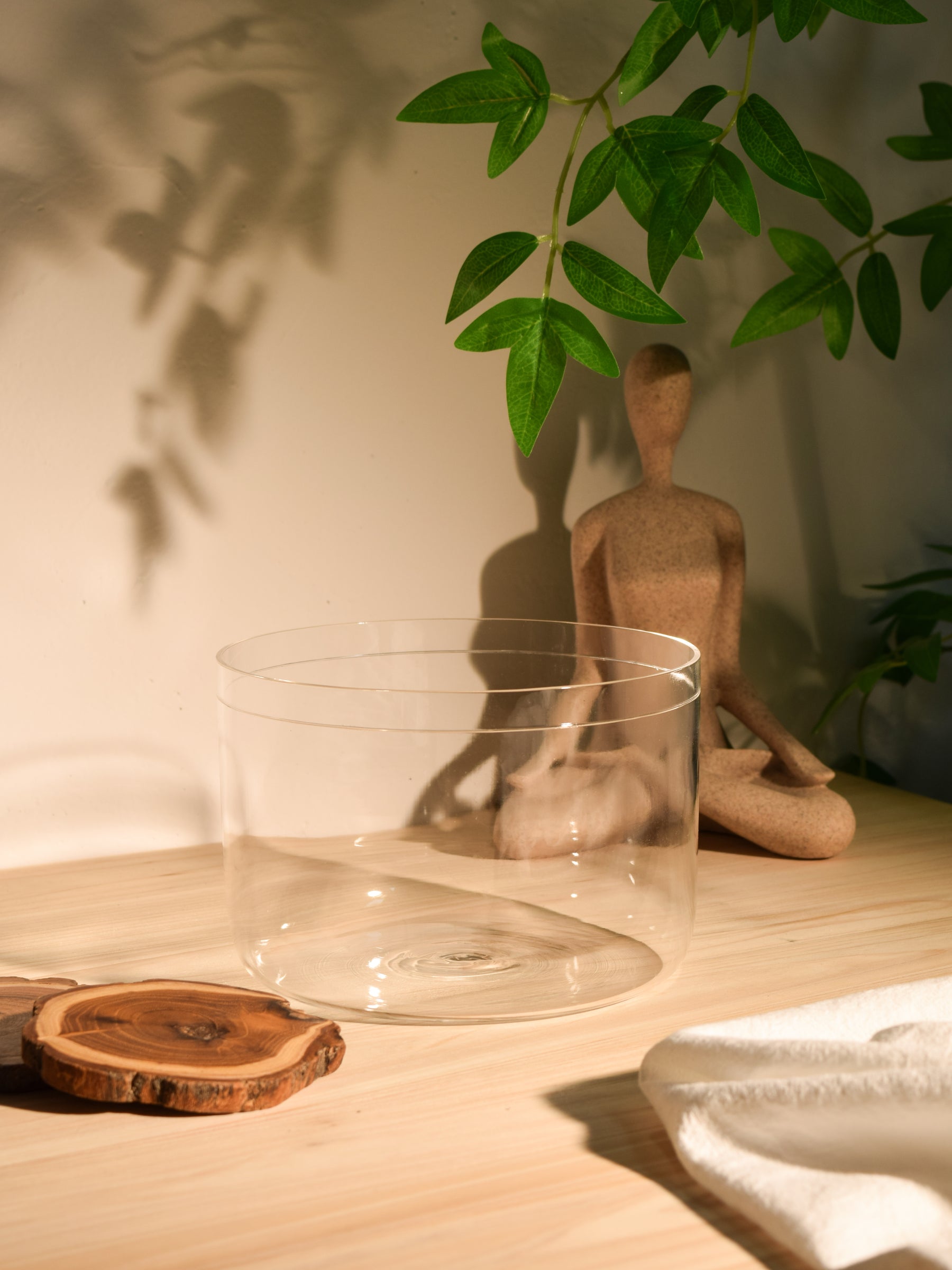 Prism Series C#4 6.75" Fused Quartz Crystal Singing Bowl