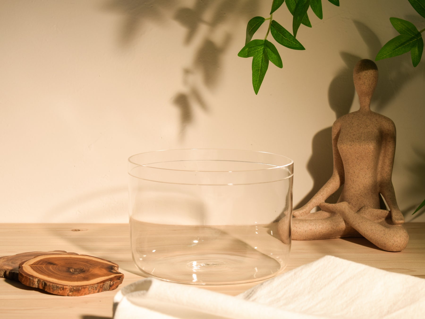 Prism Series C#4 6.75" Fused Quartz Crystal Singing Bowl