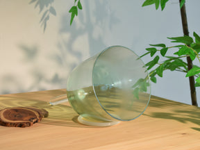6.75" F4 Crystal Handle Bowl Heart