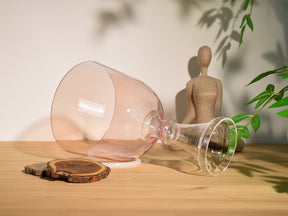 6.75" F4 Crystal Chalice Heart Practitioners Singing Bowl