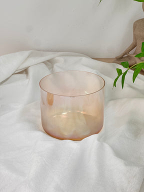 Prism Series F4 6" Optically Clear Fused Quartz Singing Bowl