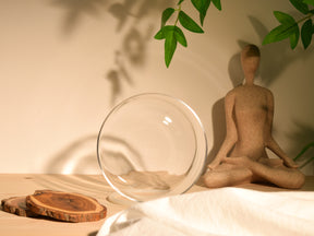 Prism Series F#4 6" Fused Quartz Crystal Singing Bowl