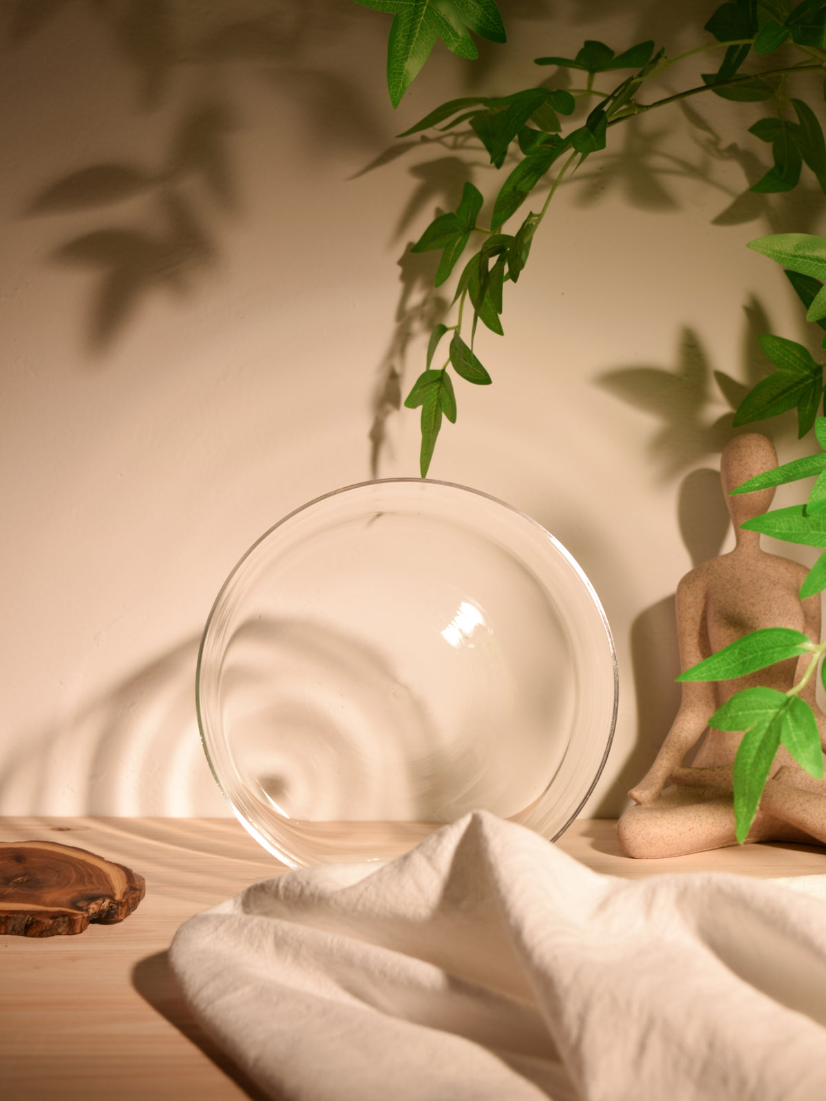 Prism Series A3 7.25" Fused Quartz Crystal Singing Bowl