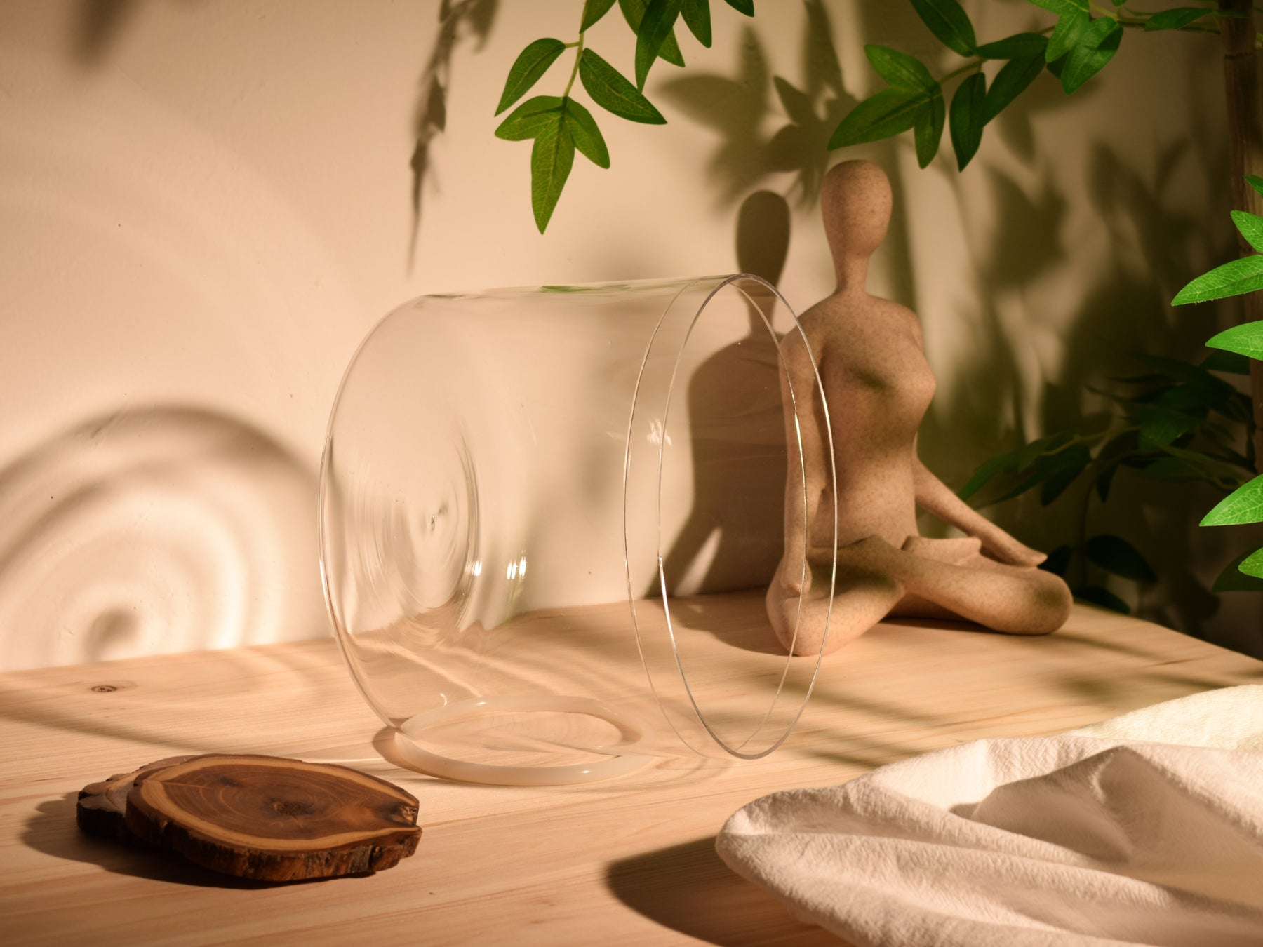 Prism Series A3 7.25" Fused Quartz Crystal Singing Bowl