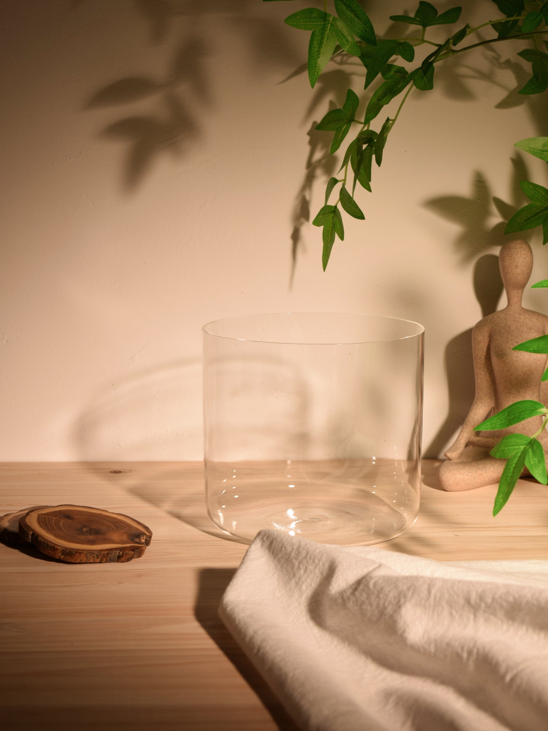 Prism Series A#3 7.25" Fused Quartz Crystal Singing Bowl