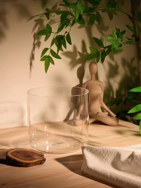 Prism Series A#3 7.25" Fused Quartz Crystal Singing Bowl