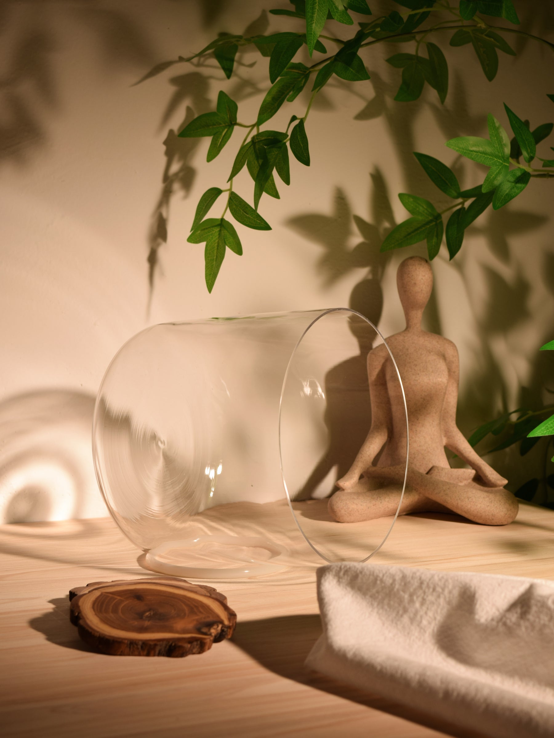 Prism Series A#3 7.25" Fused Quartz Crystal Singing Bowl