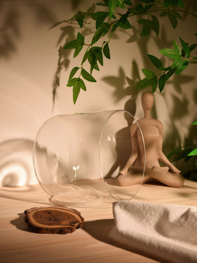 Prism Series A#3 7.25" Fused Quartz Crystal Singing Bowl