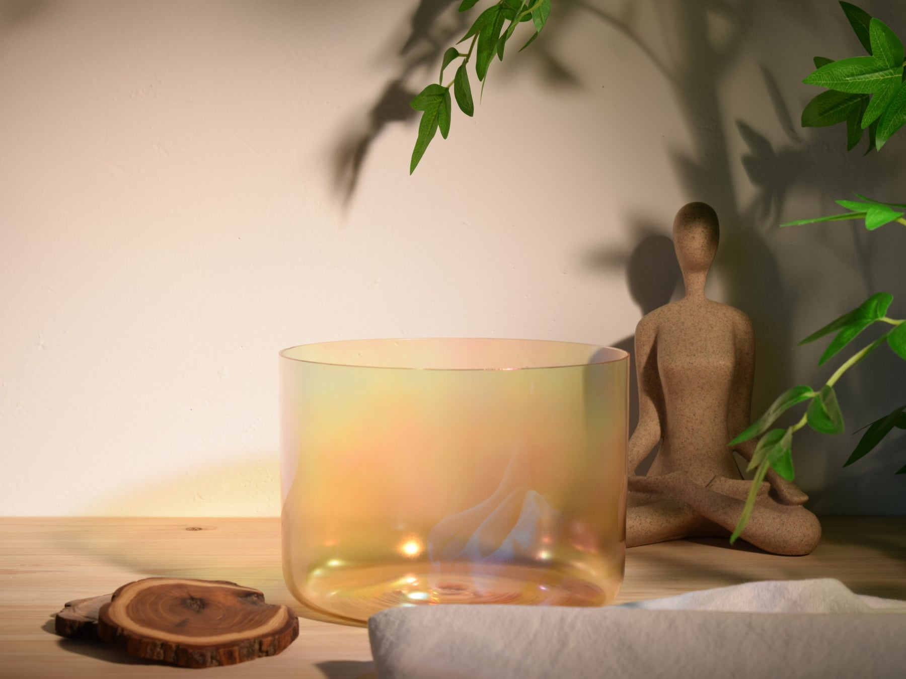 Prism Series G3 7.5" Fused Quartz Crystal Singing Bowl