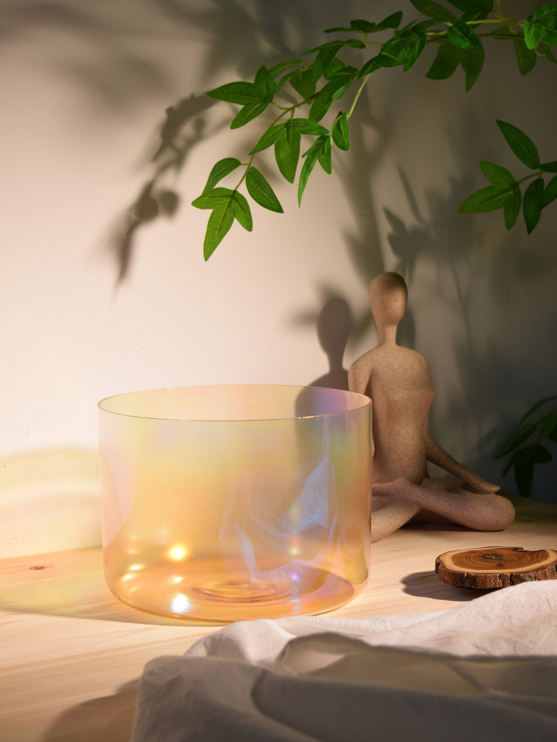 Prism Series G3 7.5" Fused Quartz Crystal Singing Bowl