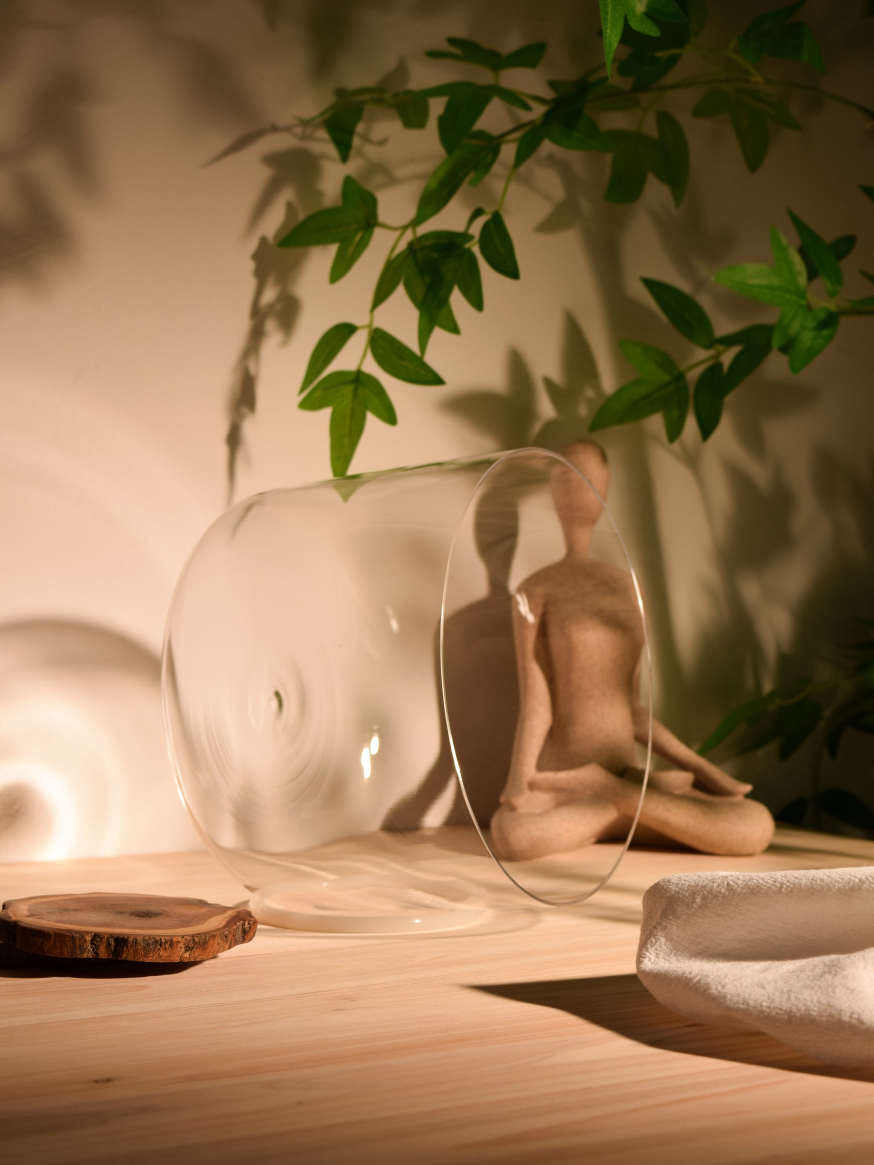 Prism Series F#3 7.75" Fused Quartz Crystal Singing Bowl