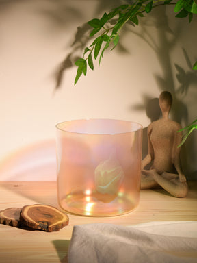 Prism Series B3 7" Fused Quartz Crystal Singing Bowl