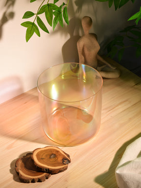 Prism Series B3 7" Fused Quartz Crystal Singing Bowl