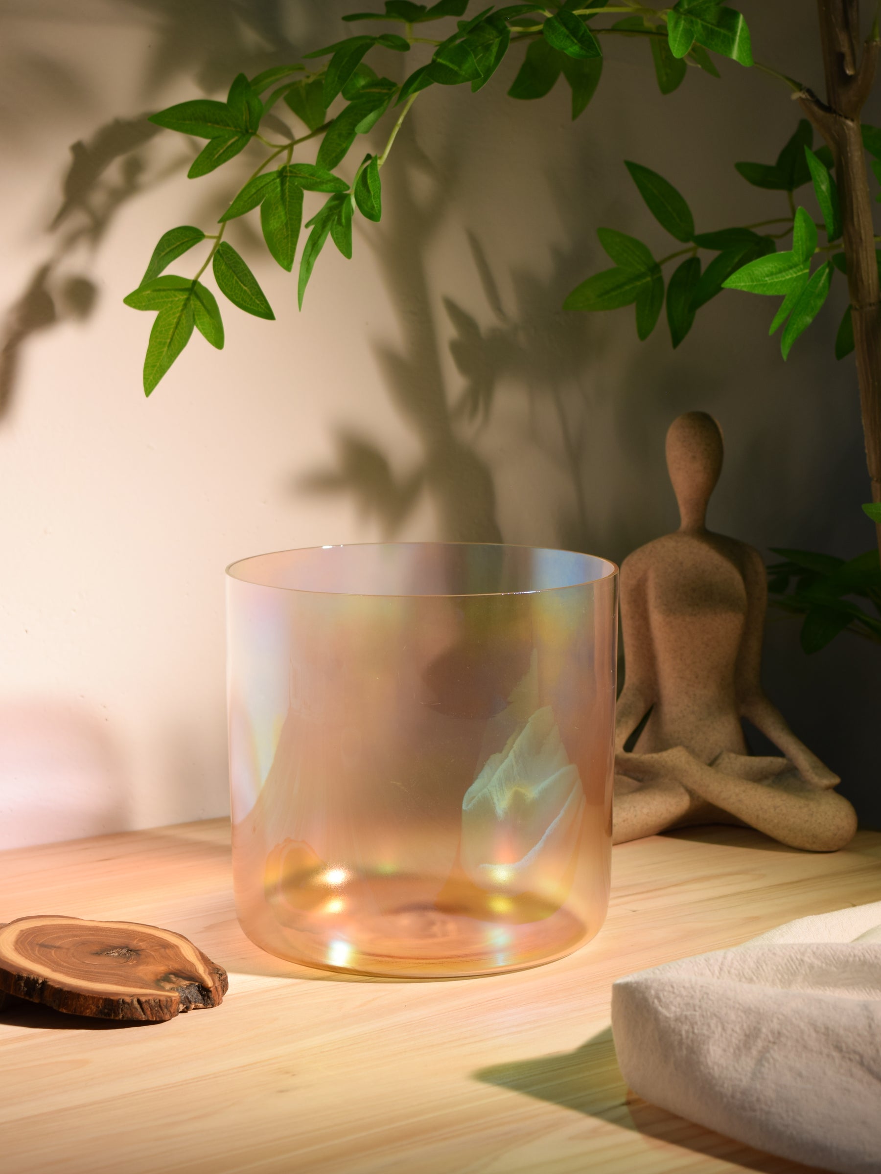 Prism Series B3 7" Fused Quartz Crystal Singing Bowl