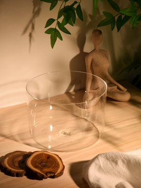 Prism Series E3 8.25" Fused Quartz Crystal Singing Bowl