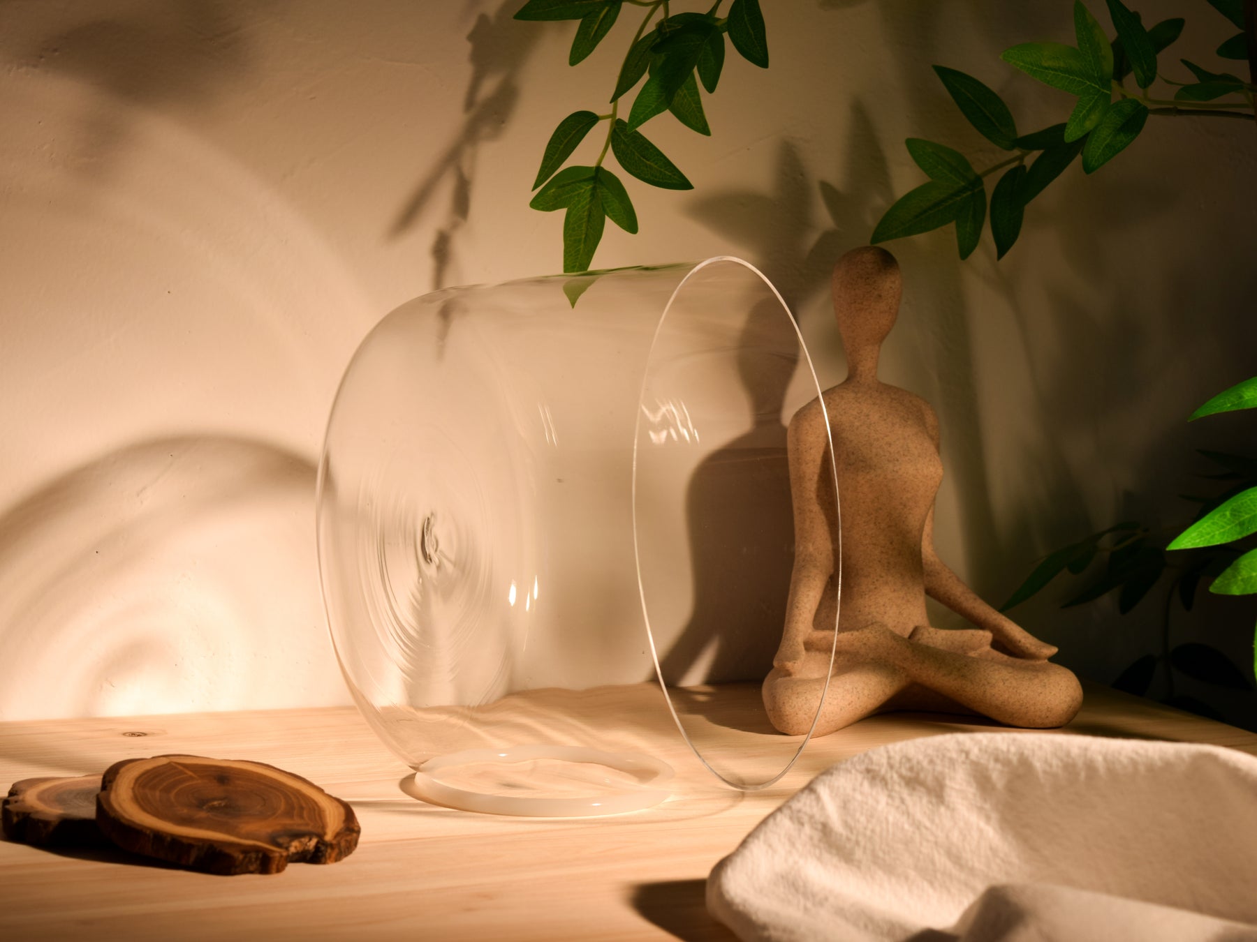 Prism Series E3 8.25" Fused Quartz Crystal Singing Bowl