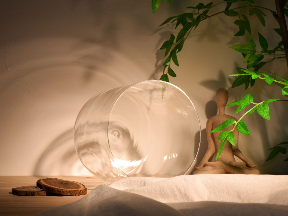 Prism Series C#3 8.5" Fused Quartz Crystal Singing Bowl