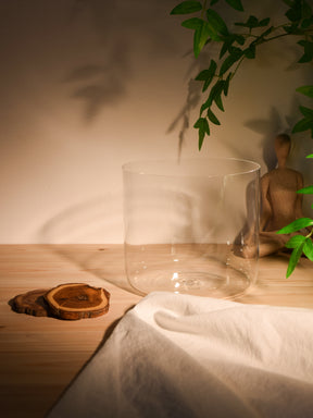 Prism Series C#3 8.5" Fused Quartz Crystal Singing Bowl