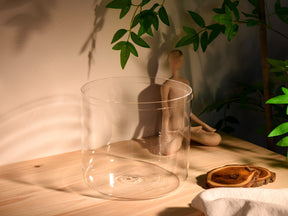 Prism Series D3 8.5" Fused Quartz Crystal Singing Bowl