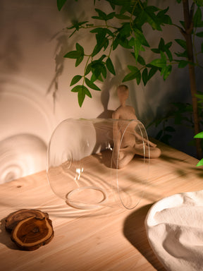 Prism Series D3 8.5" Fused Quartz Crystal Singing Bowl