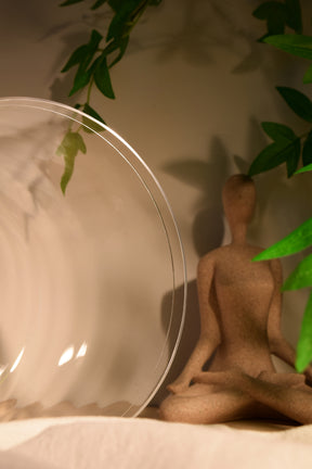 Prism Series D3 8.5" Fused Quartz Crystal Singing Bowl