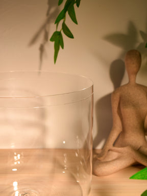 Prism Series D3 8.5" Fused Quartz Crystal Singing Bowl