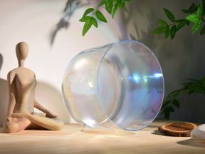 Prism Series D#3 8.5" Fused Quartz Crystal Singing Bowl