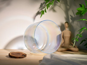 Prism Series D#3 8.5" Fused Quartz Crystal Singing Bowl