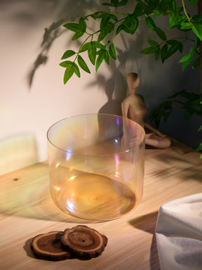 Prism Series C3 8.75" Fused Quartz Crystal Singing Bowl