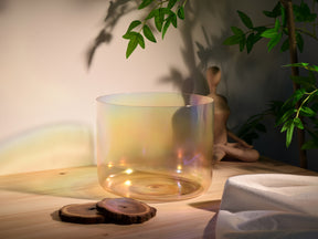 Prism Series C3 8.75" Fused Quartz Crystal Singing Bowl