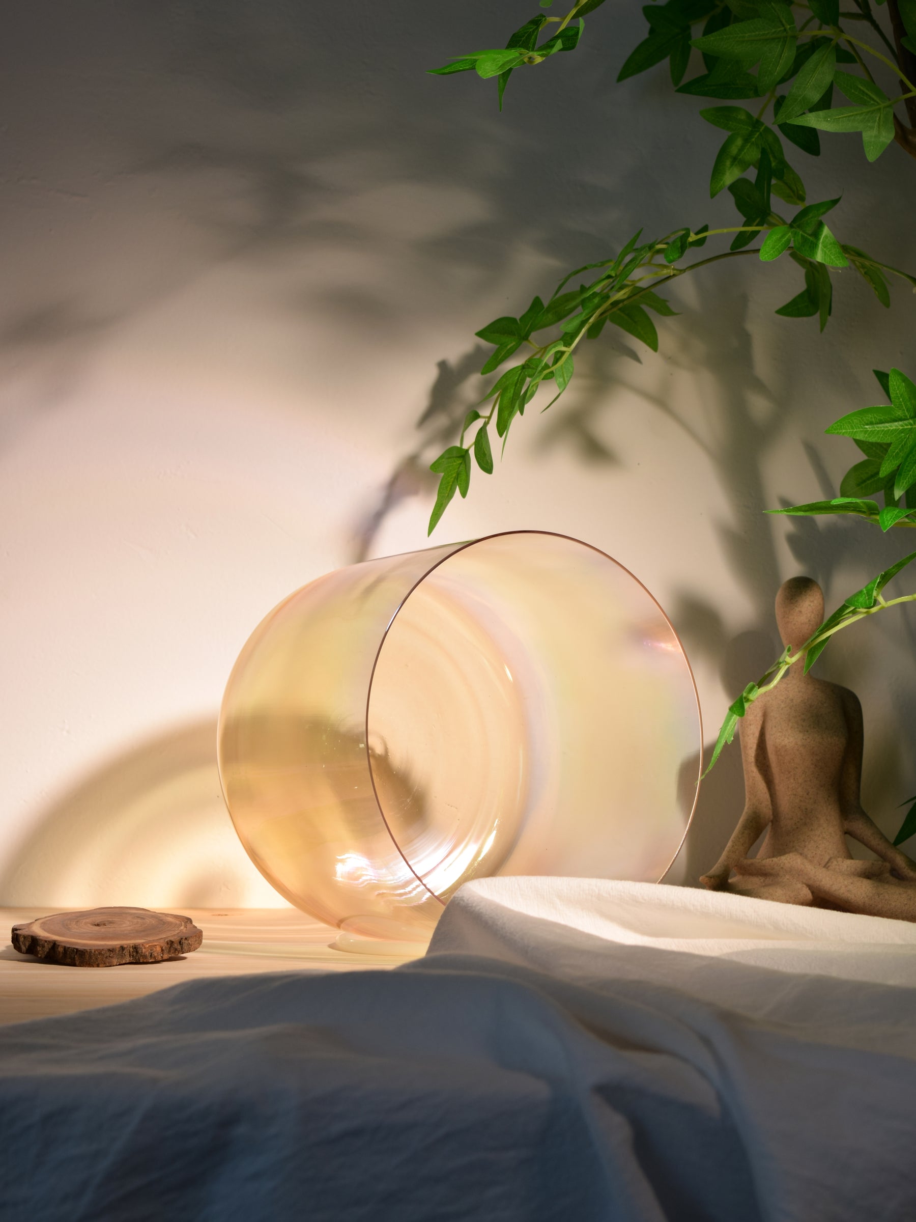 Prism Series C3 8.75" Fused Quartz Crystal Singing Bowl