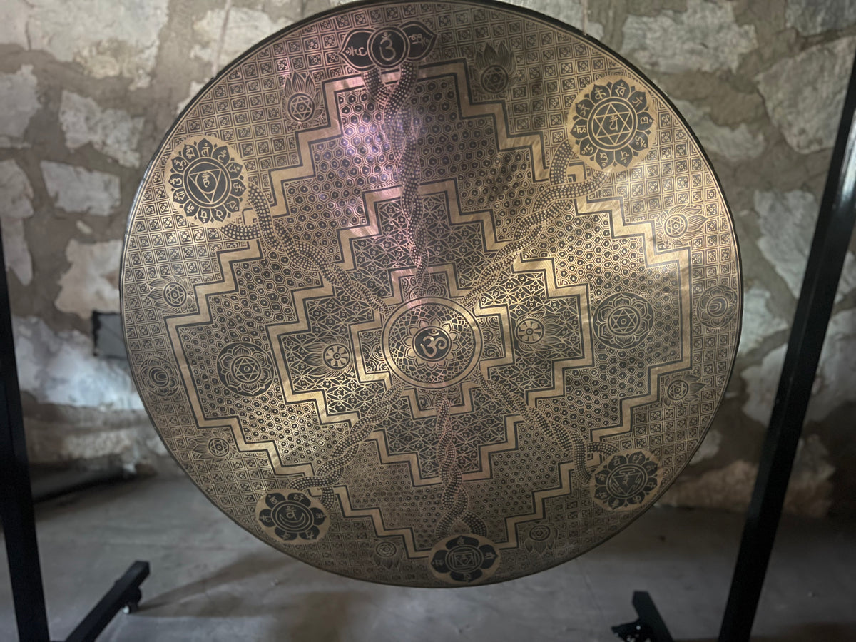 Prototype Gong 4 I 31 Inch Chau Tam Tam: Made in China, Designed In Nepal