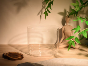 Prism Series F3 8" Fused Quartz Crystal Singing Bowl