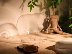 Prism Series F3 8" Fused Quartz Crystal Singing Bowl