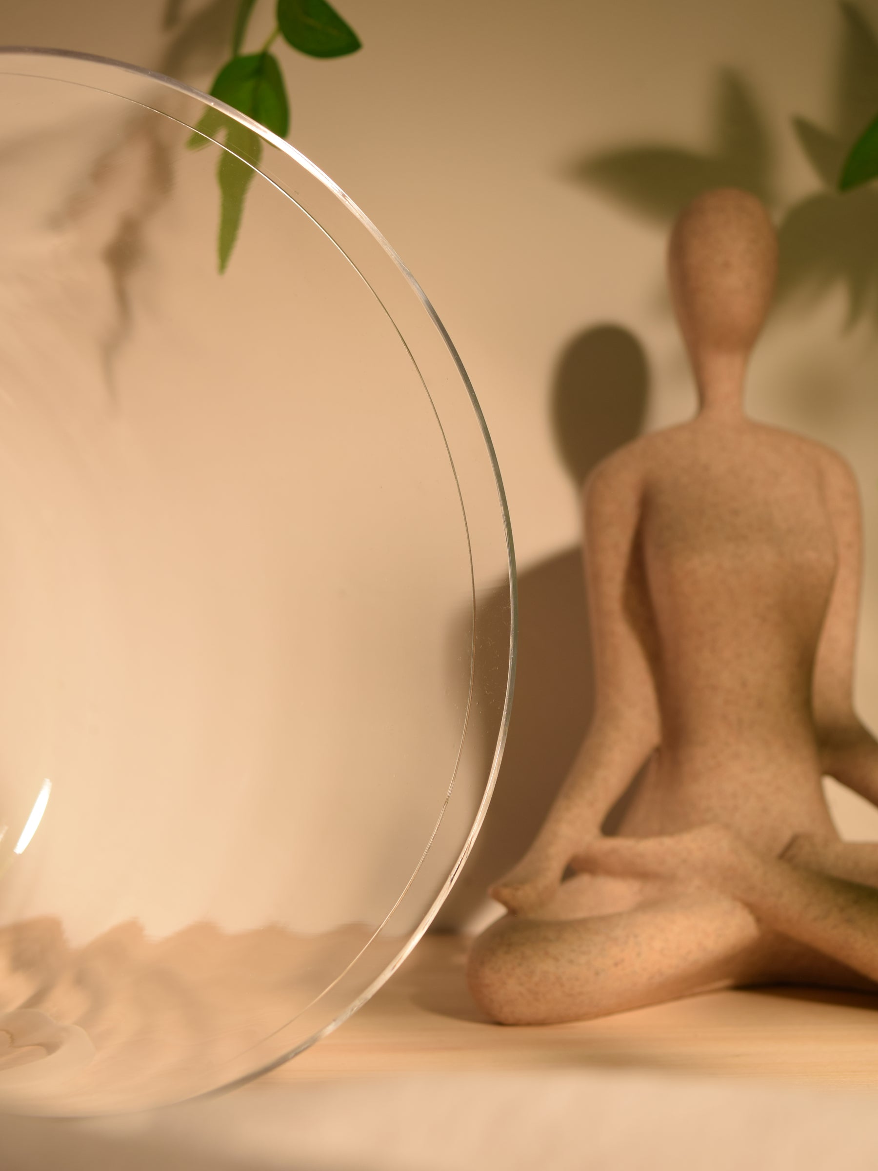 Prism Series F3 8" Fused Quartz Crystal Singing Bowl