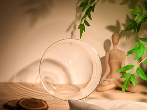 Prism Series F3 8" Fused Quartz Crystal Singing Bowl