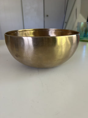 8.6 Inch Bronze D3 One Of A Kind Singing Bowl CUSTOM-0013