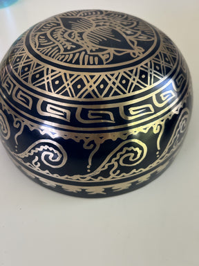 8.25 Inch Bronze C Sharp 3 One Of A Kind Singing Bowl CUSTOM-0004