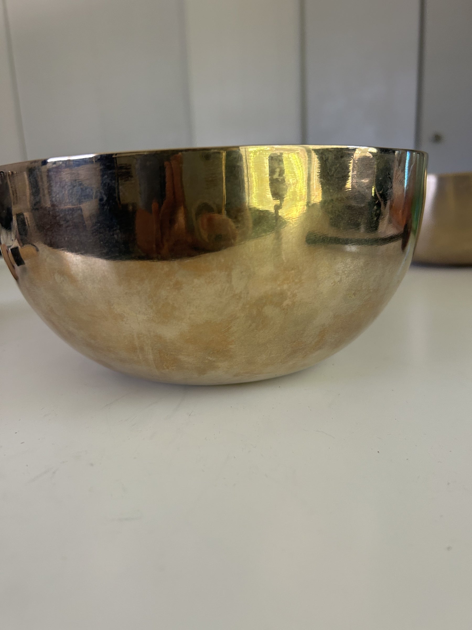 8.5 Inch Bronze C3 One Of A Kind Singing Bowl CUSTOM-0014