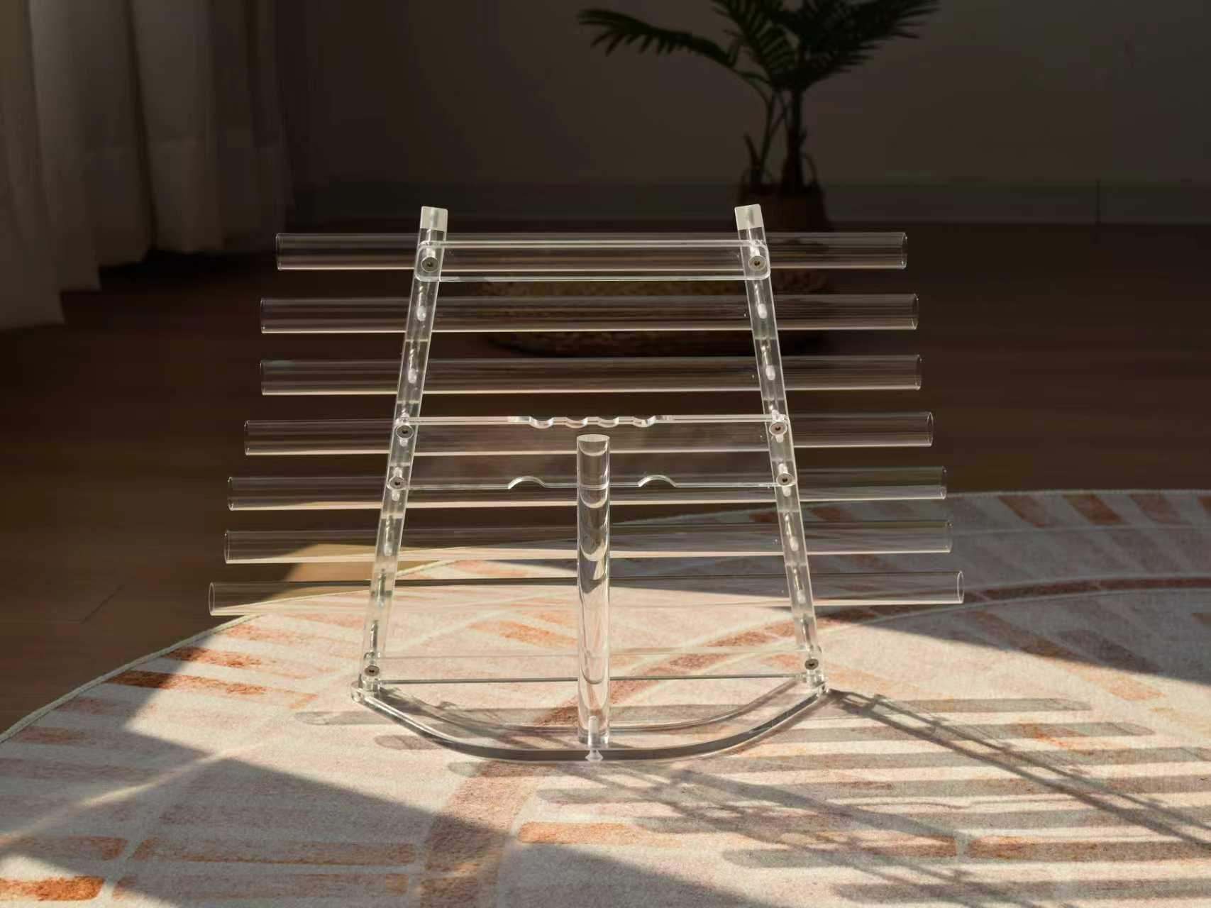 7-Note 440Hz Crystal Harp (D Minor Scale)