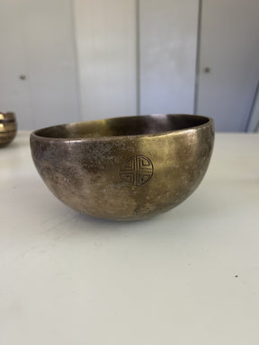 7 Inch Bronze C4 One Of A Kind Singing Bowl CUSTOM-0015