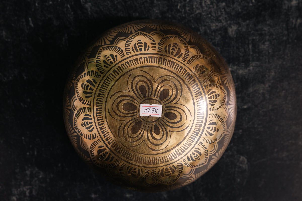 7.25' A Tone 3rd Octave Bronze 0734