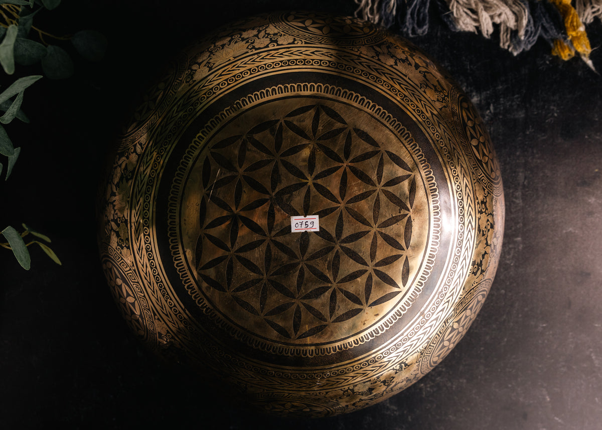 14.5' D Tone 2nd Octave Bronze 0759