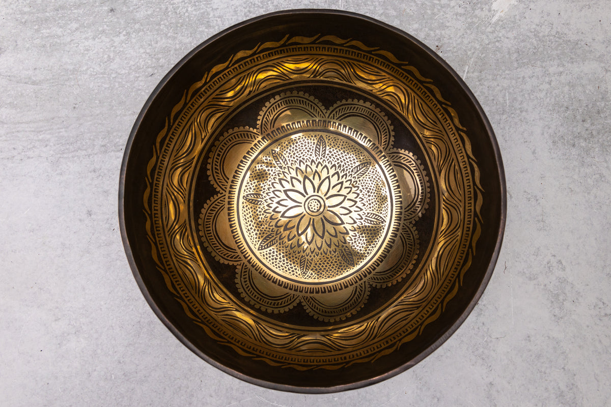 9.5' C Tone 3rd Octave Bronze 0808