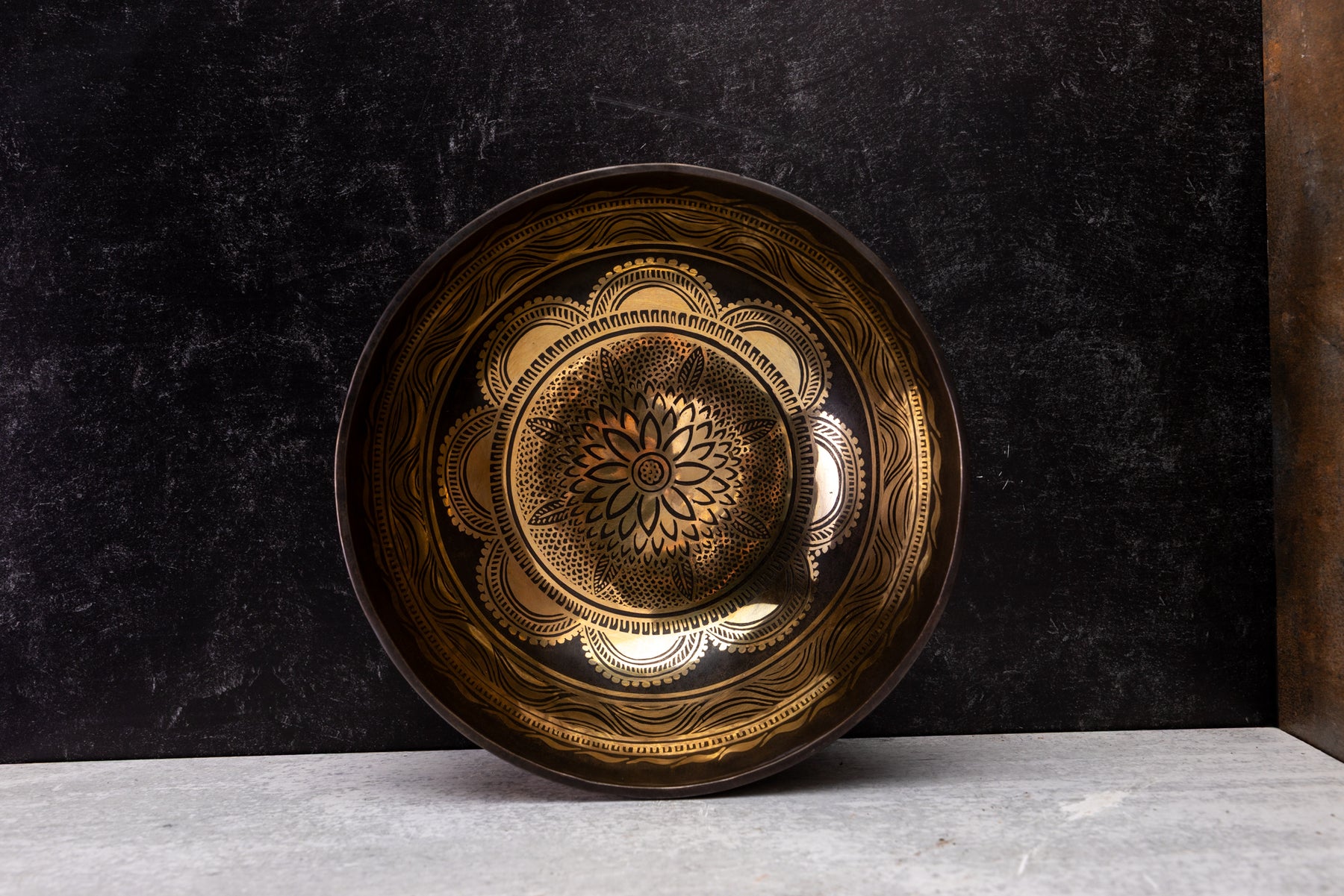 9.5' C Tone 3rd Octave Bronze 0808